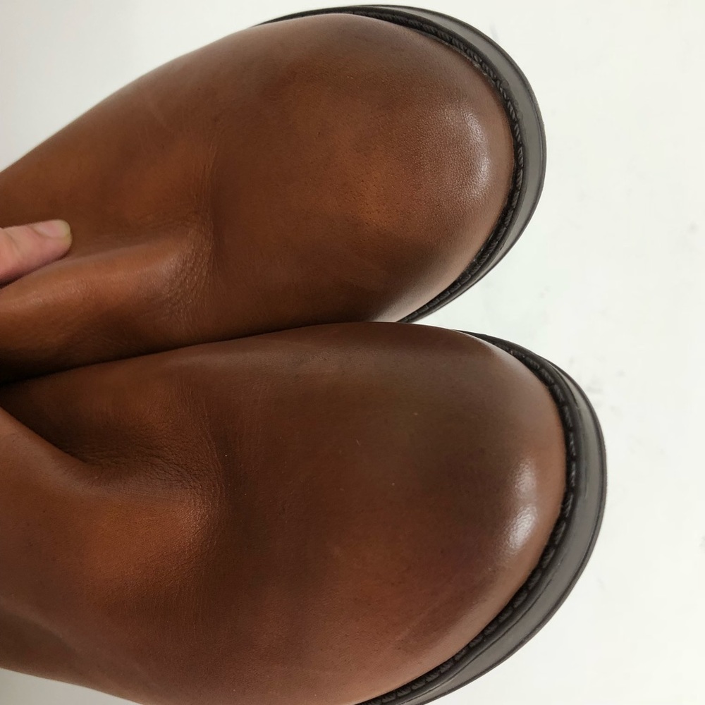 New Sam Edelman cognac high boots real leather9.5 - Picture 6 of 8